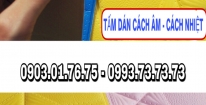 TẤM DÁN TƯỜNG CÁCH ÂM - CÁCH NHIỆT