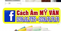 TẤM DÁN TƯỜNG CÁCH ÂM - CÁCH NHIỆT